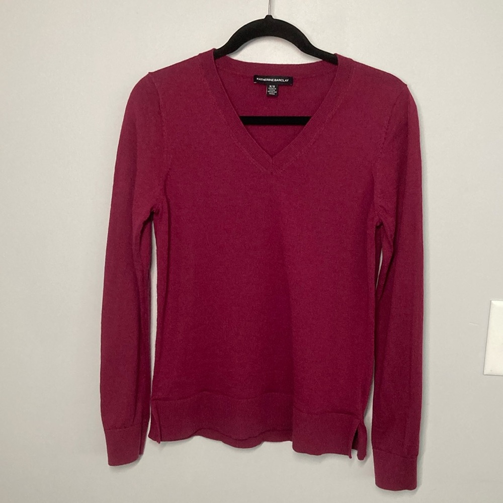 Katherine Barclay Fine Merino Wool Sweater